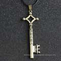 Wholesale Attack On Titan Necklace Key  Pendant Fashion Vintage Retro Anime Jewelry For Men Cosplay